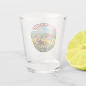 Farm in Iowa Schnapsglas (Rückseite)