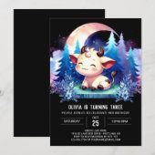 Farm Kinder Kuh Geburtstag Einladung (Vorne/Hinten)