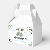 Farm Kuh Geburtstagspartei Gefälligkeitsbox Geschenkschachtel (Rückseite)