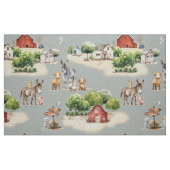 Farm Land Large Image Pattern Stoff (Fat Quarter (45,7 x 55,9 cm))