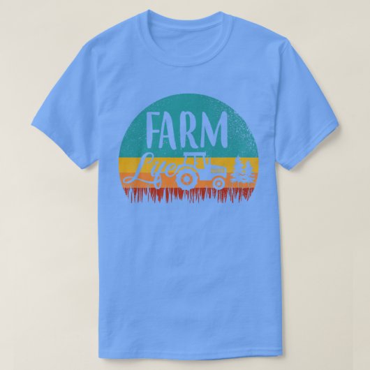 Farm Life Farmer T-Shirt (Design vorne)