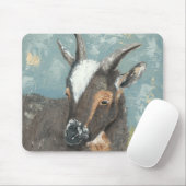 Farm Life-Graue Ziege Mousepad (Mit Mouse)