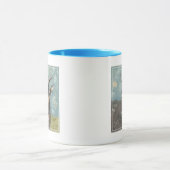 Farm Life-Graue Ziege Tasse (Zentrum)