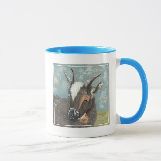 Farm Life-Graue Ziege Tasse (Rechts)