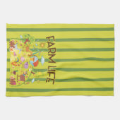 Farm Life Kitchtuch Geschirrtuch (Horizontal)