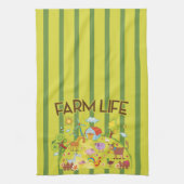Farm Life Kitchtuch Geschirrtuch (Vertikal)
