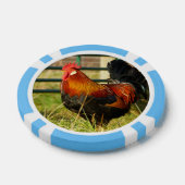 Farm Life Rooster $1 Poker Chip (Einzeln)