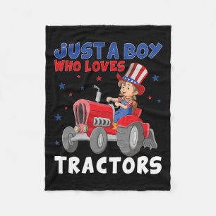 Farm Lifestyle 4. Juli Nur ein Junge, der Lieben t Fleecedecke