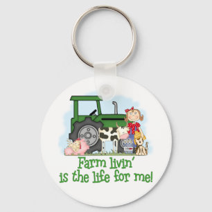 Farm Livin' (Mädchen) Schlüsselanhänger