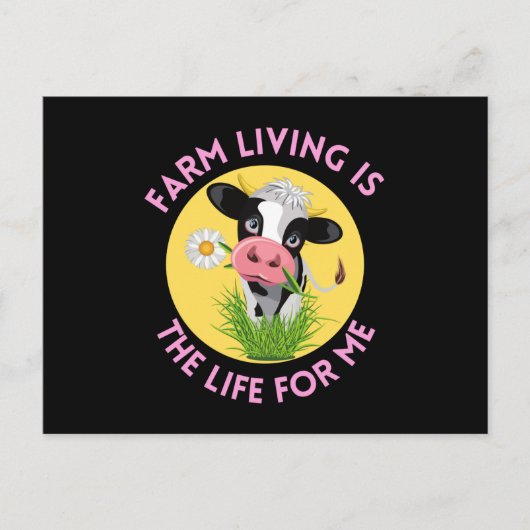 farm living is the life for me postkarte (Vorderseite)