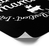 Farm Mama Hardworking Dedicated Goat Chicken G Cow Poster (Ecke)