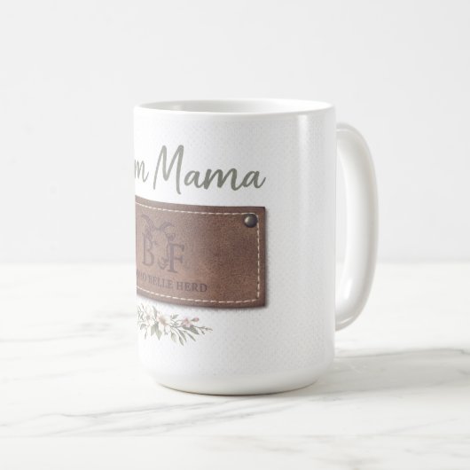 Farm Mama Tee Kaffeetasse (VorderseiteRechts)