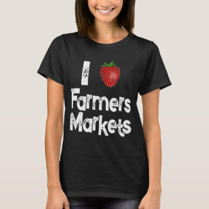 Farm Market Garden Erdbeeren Bauer Köstlich für T-Shirt