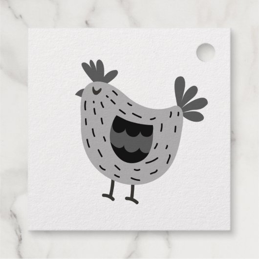 Farm Name Personalized egg Geschenkanhänger (Rückseite)