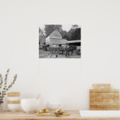 Farm Pennsylvania, 1906. Vintages Foto Poster (Küche)