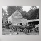 Farm Pennsylvania, 1906. Vintages Foto Poster (Vorne)