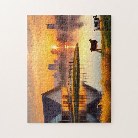 Farm Pond Easy Brain Art Puzzles Foto Puzzles Int (Vertikal)