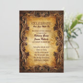 Farm Ranch Western Cowboy Barn Hochzeit Einladung (Stehend Vorderseite)