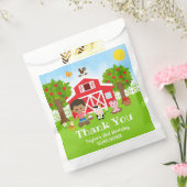 Farm Red Birthday African American Boy Danke Geschenktütchen (Versiegelt)