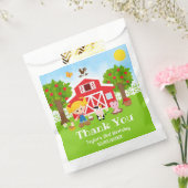 Farm Red Birthday Blonde Hair Girl Vielen Dank Geschenktütchen (Versiegelt)