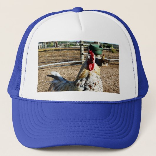 Farm Rooster, Truckers Hat Truckerkappe (Vorderseite)