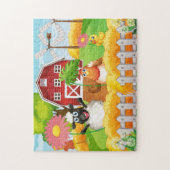 Farm Sheep Chicken Baby Duck Puzzle (Vertikal)