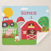 Farm-Sherpa-Decke Sherpadecke (Vorderseite (Horizontal))