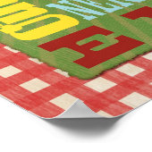 Farm Subway Art Poster - Der alte MacDonald hatte (Ecke)