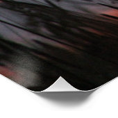 Farm Sunset Poster (Ecke)