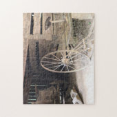 Farm Szene aus dem 19. Jahrhundert von Cades Cove Puzzle (Vertikal)