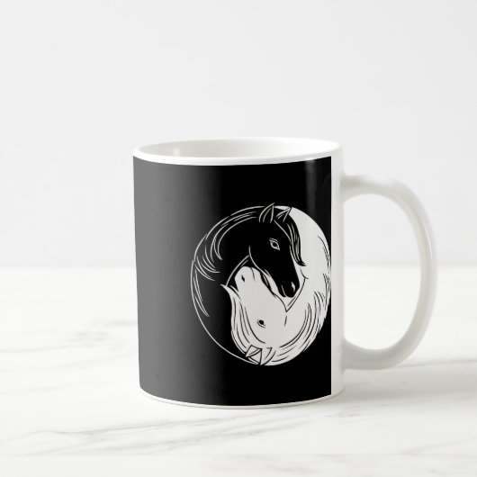 Farm Tierpferd Lover Horseback Reitpferd Kaffeetasse (Rechts)