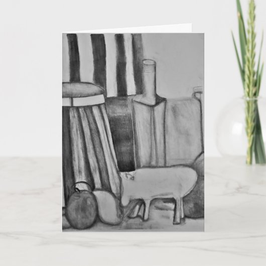 "Farm to Easel" Get Well Card Karte (Vorderseite)