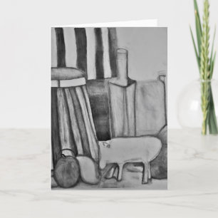 "Farm to Easel" Get Well Card Karte