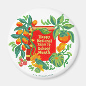 Farm to School Month Magnet (Vorne)