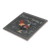 Farm-to-Table-Hahn Fliese (Seite)