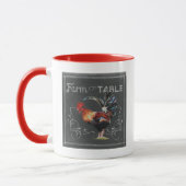 Farm-to-Table-Hahn Tasse (Links)