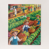 Farm-to-table harvest Puzzle (Vertikal)