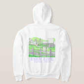 Farm und Stall Zippered Hoodie (AblageHinten)