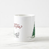 Farm Weihnachtsgebäck-Tasse Kaffeetasse (Mittel)