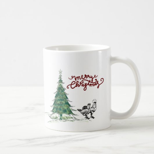 Farm Weihnachtsgebäck-Tasse Kaffeetasse (Rechts)