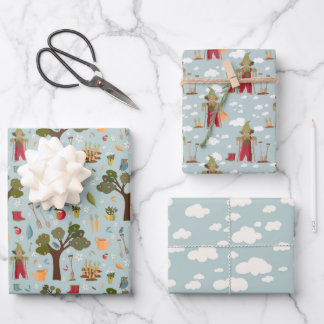Farm Yard Gift Wrap Geschenkpapier Set