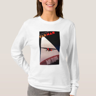 Farman Airlines Farman 300 Eindecker Promo Poste T-Shirt