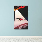 Farman Airlines Farman 300 Monoplane Promo Poste Leinwanddruck (Insitu (Holzboden))