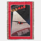 Farman Fluglinien Farman 300 Eindeckerpromo-Posten Decke (Vorderseite Vertikal)