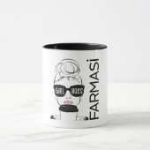 Farmasi zweitonige Kaffee-Tee-Tasse Tasse (Zentrum)