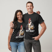 Farmer Cool Rooster Hat Ei-Händler Hinterhof-Huhn T-Shirt (Unisex)