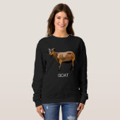 Farmer Goat Farm Animal Sweatshirt (Vorne ganz)
