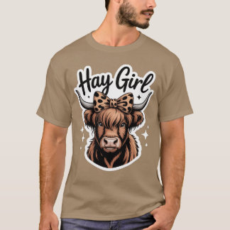 Farmer Leopard Kuh Farm Liebhaber T-Shirt