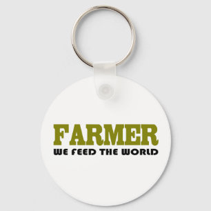 Farmer Occupation Keychain Schlüsselanhänger