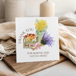 Farmer’s Market Favor Tag Geschenkanhänger